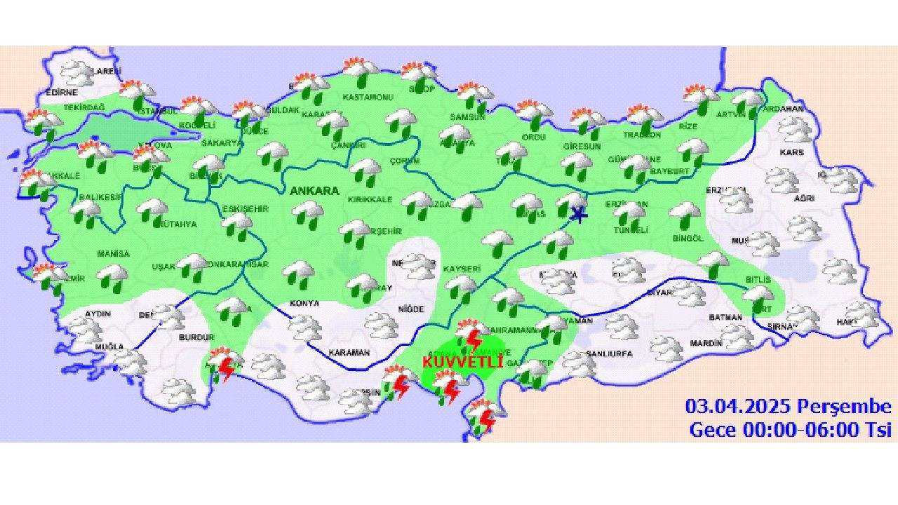 3 Nisan 2025 yurt geneli hava durumu yayınlandı! Başta Ankara, İzmir ve İstanbul'da beklenen sıcaklıklar... - Sayfa 2