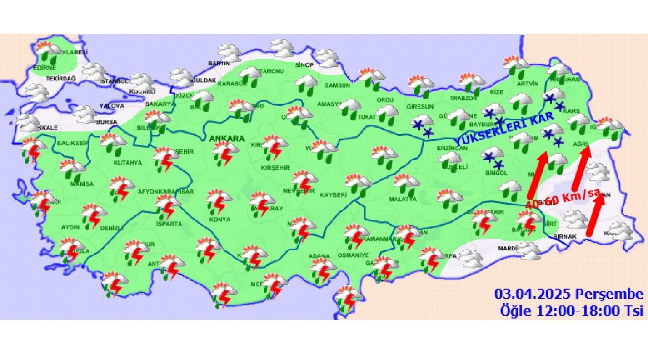 3 Nisan 2025 yurt geneli hava durumu yayınlandı! Başta Ankara, İzmir ve İstanbul'da beklenen sıcaklıklar... - Sayfa 6