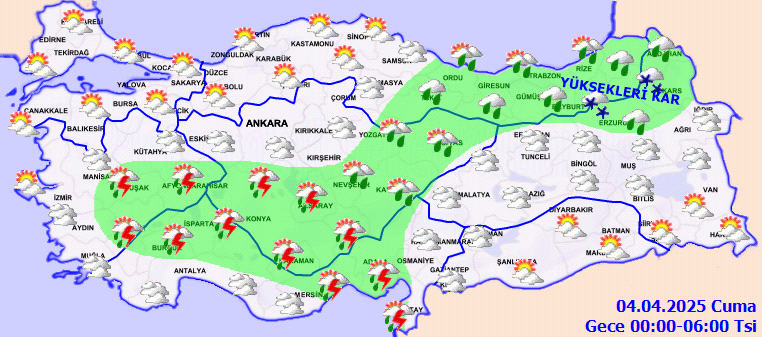 Sağanak ve kar yağışı geliyor! Meteoroloji'den İstanbul ve Ankara dahil 78 ile uyarı! Sel ve su taşkınlarına dikkat! - Sayfa 7