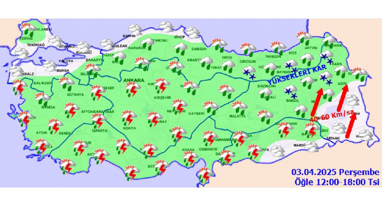 Meteoroloji 4 Nisan 2025 Türkiye geneli hava durumu raporunu yayınladı! Sıcaklıklar yeniden artıyor... - Sayfa 2