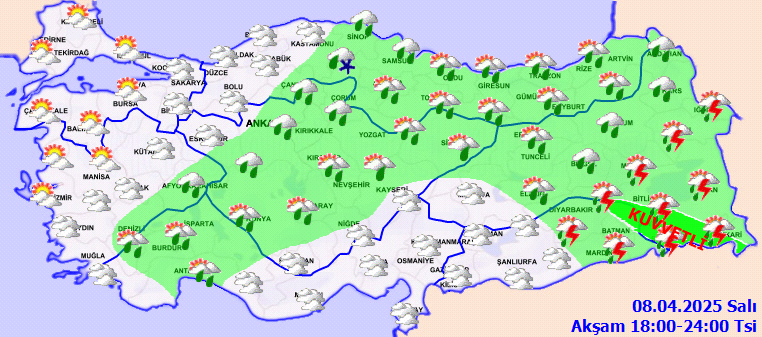 Baharı beklerken kış geri geldi: Kar ve fırtına etkili olacak! Letonya'dan geliyor: 40 ili etkisi altına alacak... - Sayfa 6