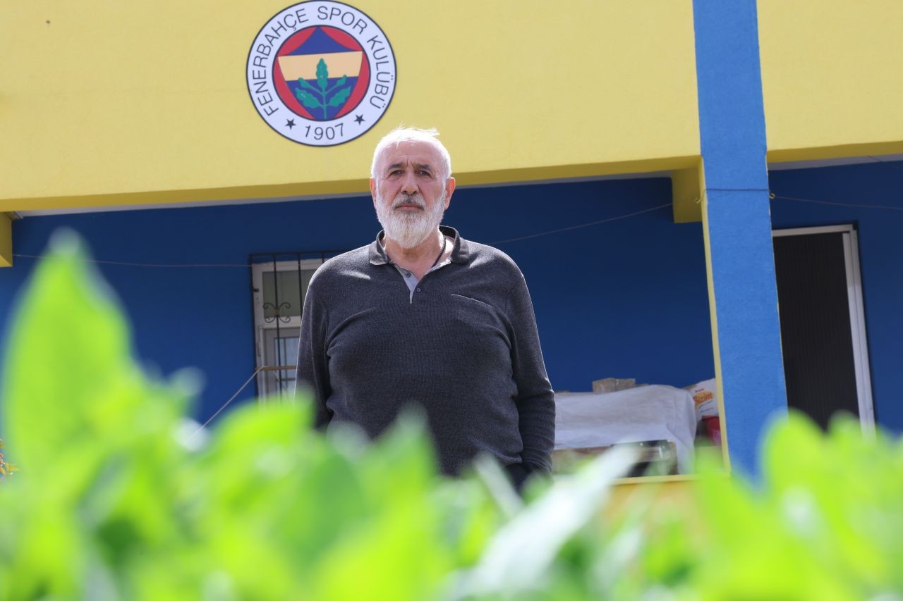 Elazığlı Mehmet Amca'nın Fenerbahçe aşkı! Evini sarı-lacivert boyadı - Sayfa 1