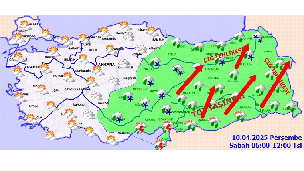 10 Nisan 2025 Perşembe yurt geneli hava durumu raporu yayınlandı! Hangi kentlerde yağış bekleniyor? - Sayfa 4