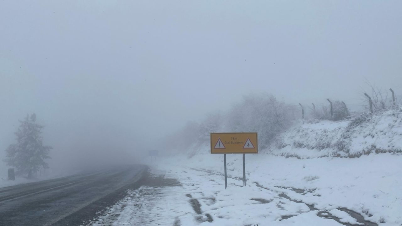 Kütahya-Bursa yolunda kar ve sis alarmı - Sayfa 2