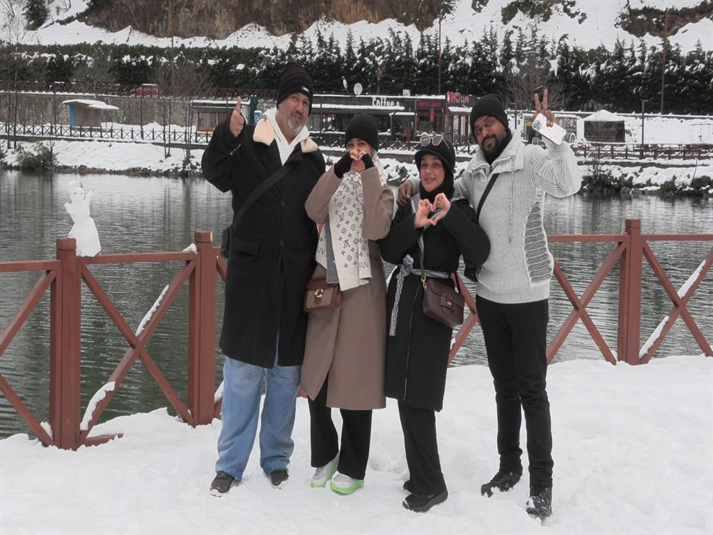 Uzungöl nisan’da beyaz gelinlik giydi: Kar manzarası dronla görüntülendi - Sayfa 8