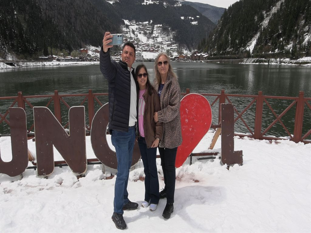 Uzungöl nisan’da beyaz gelinlik giydi: Kar manzarası dronla görüntülendi - Sayfa 7