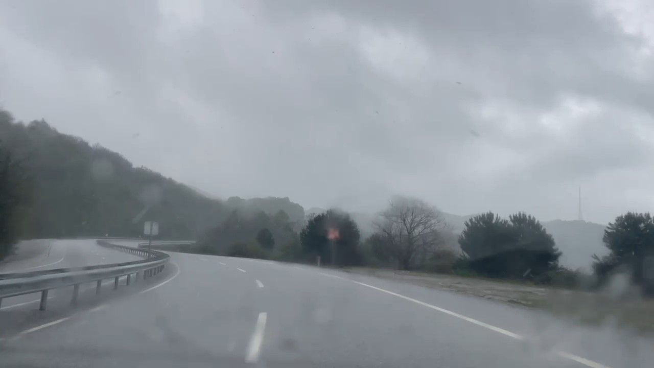 Amasra’da doğa şöleni! Bir saatte dört mevsim, gökyüzü kızıla büründü - Sayfa 3