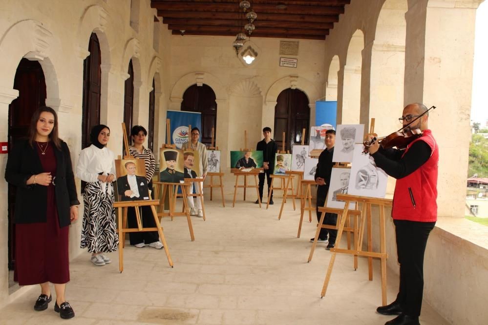 Gazi Mustafa Kemal Atatürk’ün Silvan’a gelişinin 109. yılında anlamlı resim sergisi - Sayfa 3