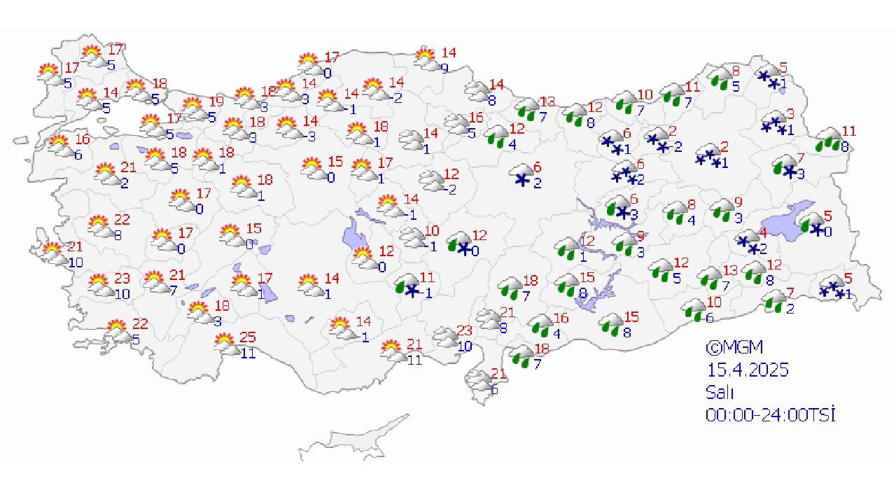 15 Nisan 2025 Türkiye geneli hava durumu! Ankara, İstanbul, İzmir ve Bursa'da beklenen hava sıcaklıkları... - Sayfa 2