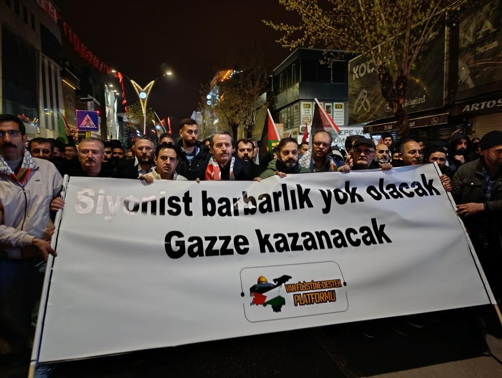 Van’da “Siyonizme Karşı Öfke Yürüyüşü”: Gazze için binler bir araya geldi - Sayfa 4