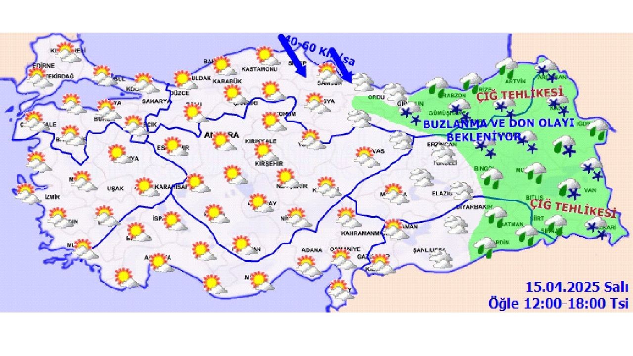 16 Nisan 2025 Yurt genelinde hava nasıl olacak? Ankara, İstanbul, İzmir ve Bursa başta olmak üzere il il beklenen hava durumu... - Sayfa 2
