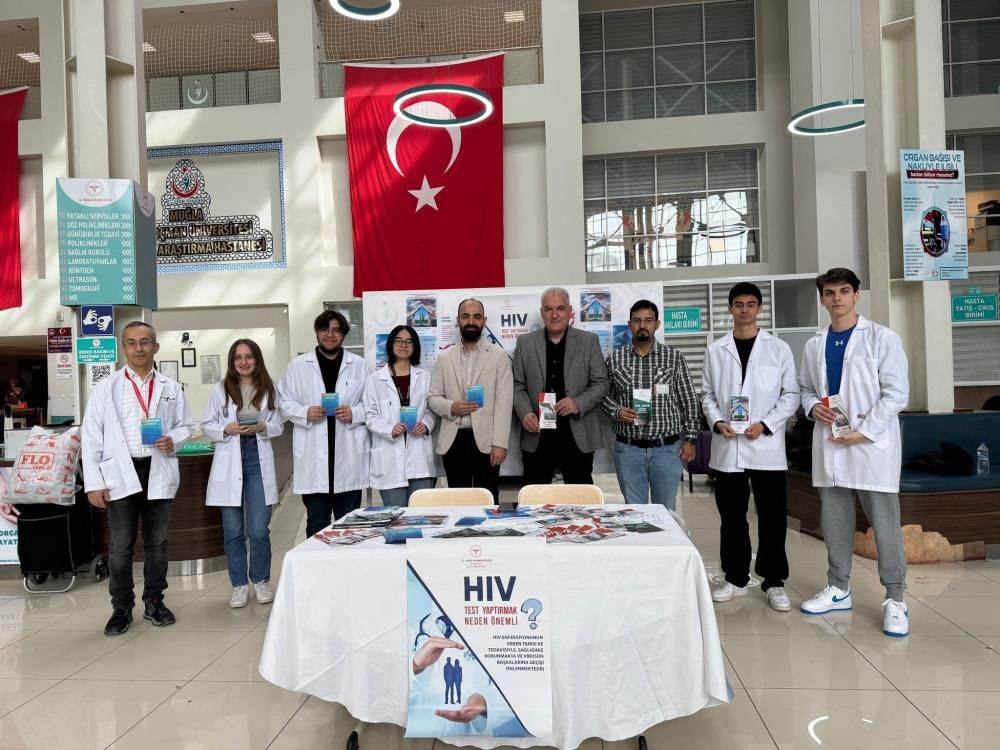 Muğla’da HIV farkındalığı: Üniversite öğrencileri hastanede bilgilendirdi - Sayfa 1