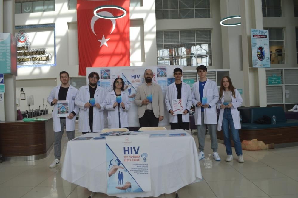 Muğla’da HIV farkındalığı: Üniversite öğrencileri hastanede bilgilendirdi - Sayfa 6