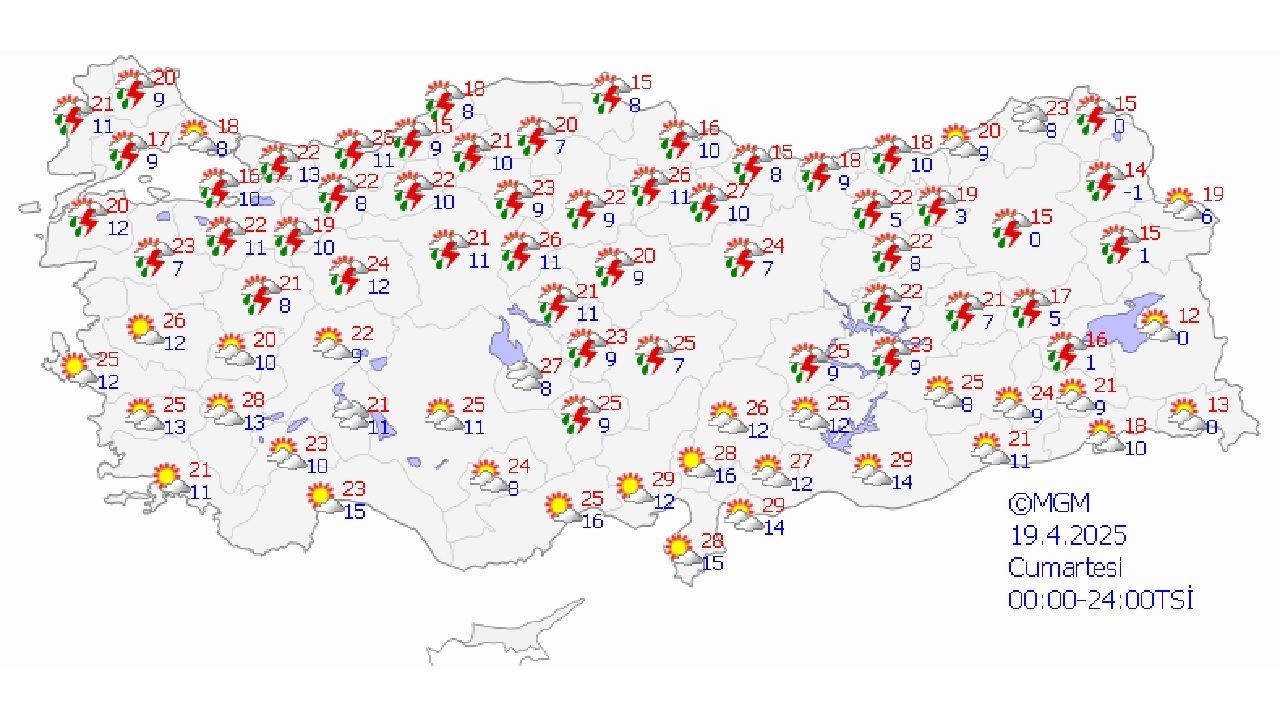 18 Nisan 2025 Cuma meteoroloji hava durumu tahminlerini paylaştı! Yurt genelinde hava sıcaklıkları artıyor... - Sayfa 2