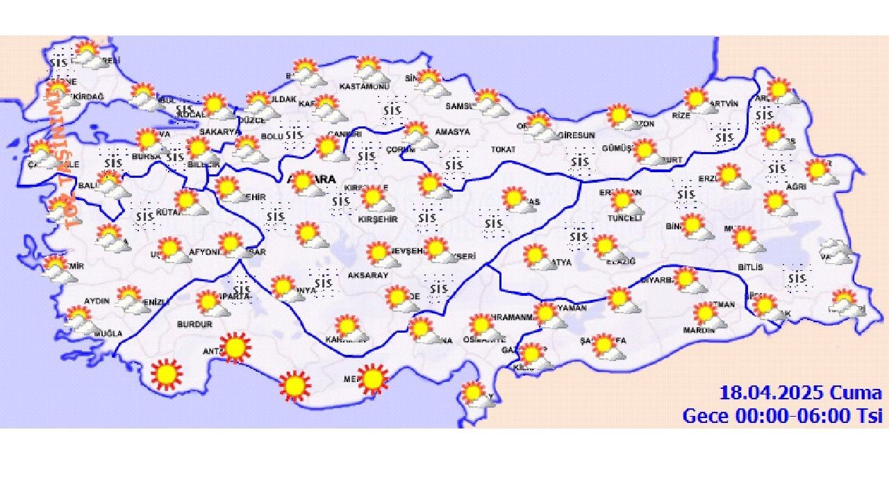 18 Nisan 2025 Cuma meteoroloji hava durumu tahminlerini paylaştı! Yurt genelinde hava sıcaklıkları artıyor... - Sayfa 3