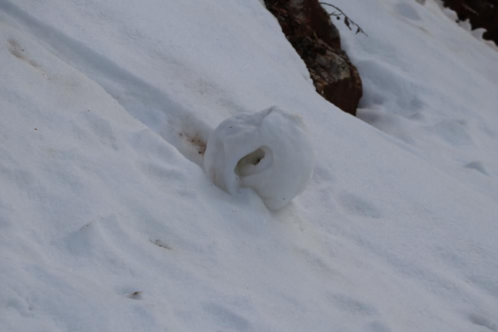 Amasya’nın Dereli Ormanı’nda Nisan sürprizi: Nadir kar ruloları büyüledi - Sayfa 4