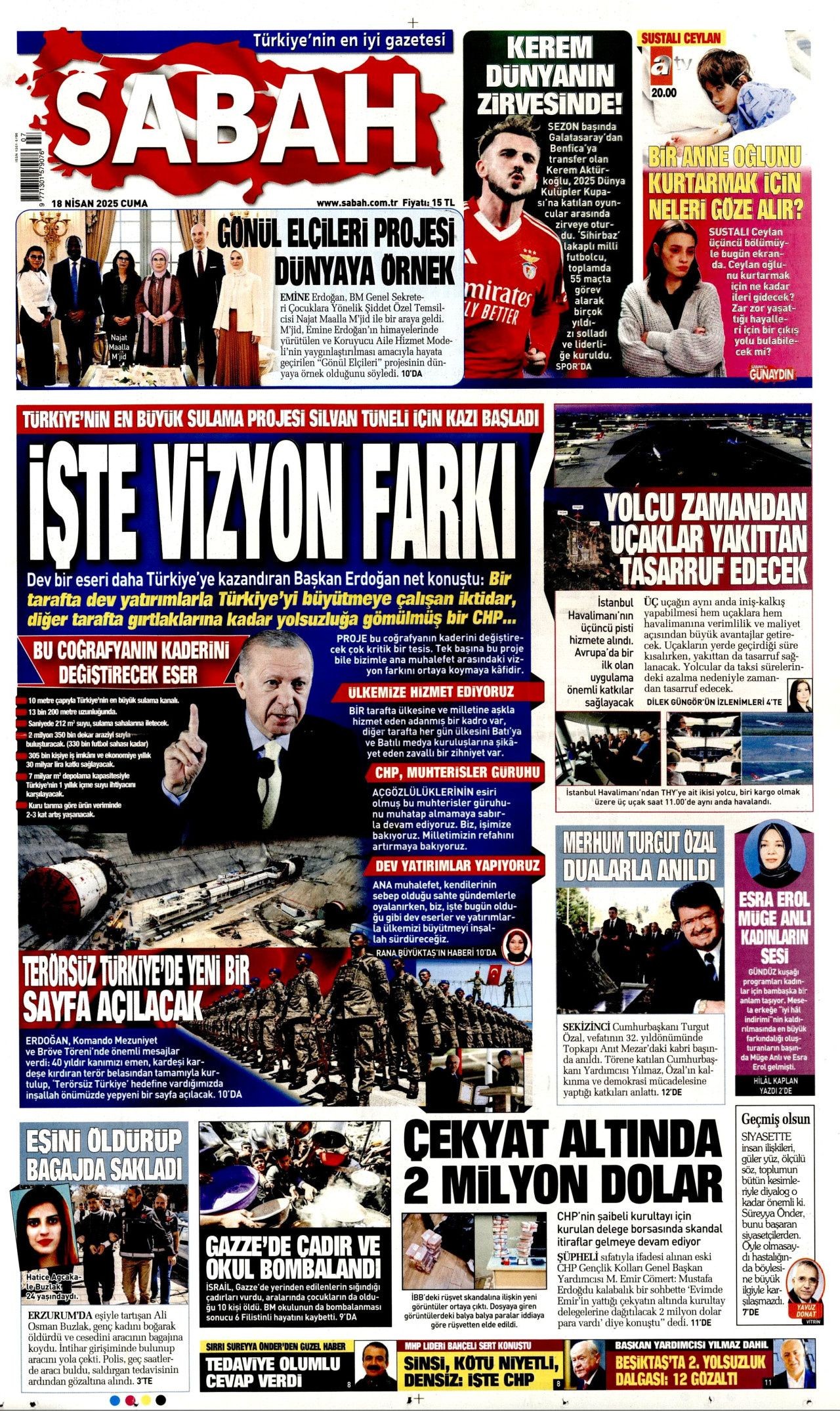 'CHP'ye kayyum atanacak' yalanında kim kazandı? Bir gecede yüzde 50... İşte 18 Nisan Cuma gazete manşetleri! - Sayfa 2
