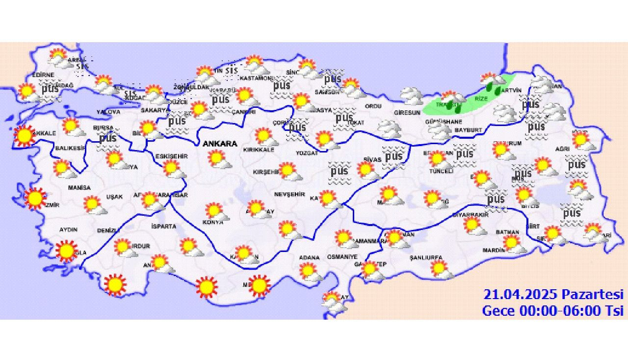 21 Nisan 2025 Pazartesi hava durumu tahminleri geldi! Haftanın ilk iş günü beklenen hava sıcaklıkları... - Sayfa 4