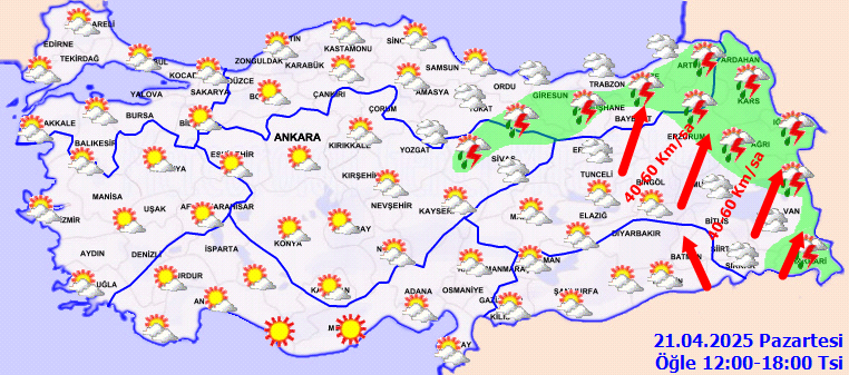 Meteoroloji'den 5 günlük alarm! Sağanak yağış geliyor... Özellikle çarşamba gününe dikkat! - Sayfa 12