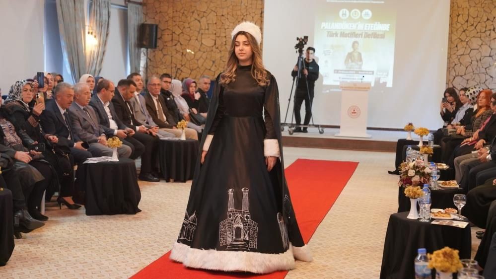 Palandöken’in eteğinde Türk motifleri defilesi görsel şölen sundu - Sayfa 1