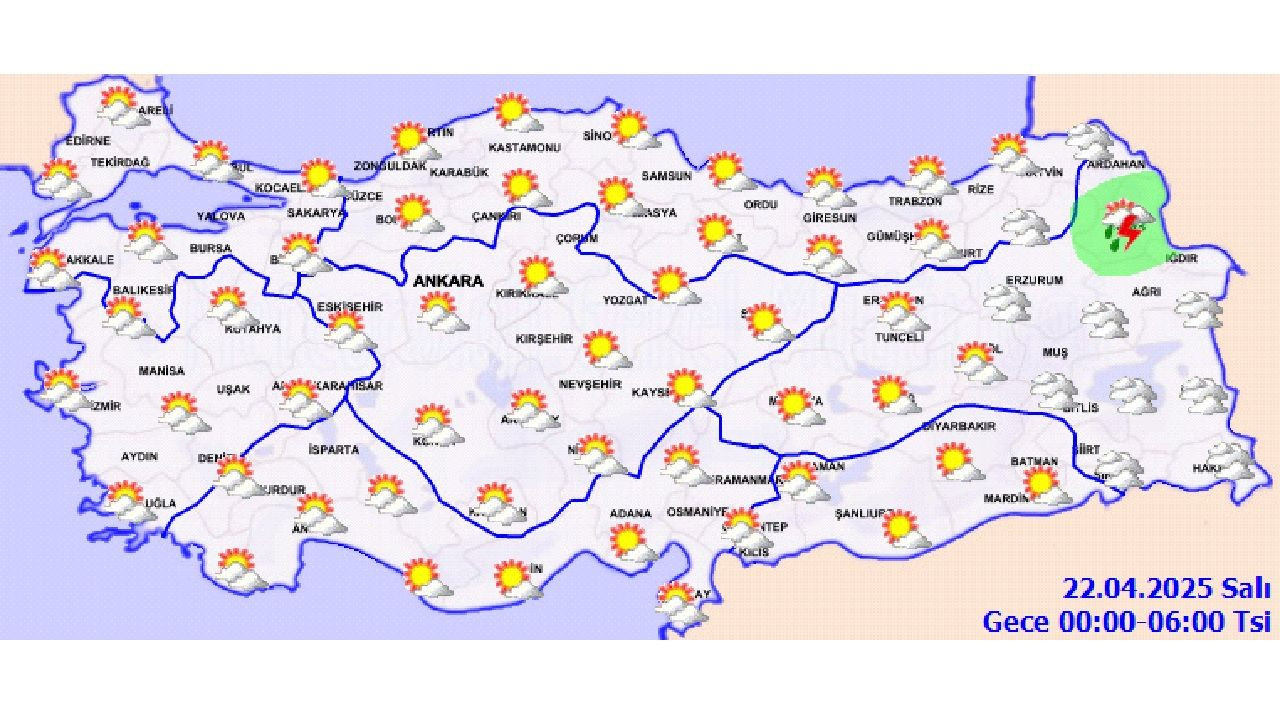 22 Nisan 2025 Türkiye geneli hava durumu! Yurdun büyük bölümünde hava sıcaklıkları mevsim normallerinin üzerinde olacak... - Sayfa 2