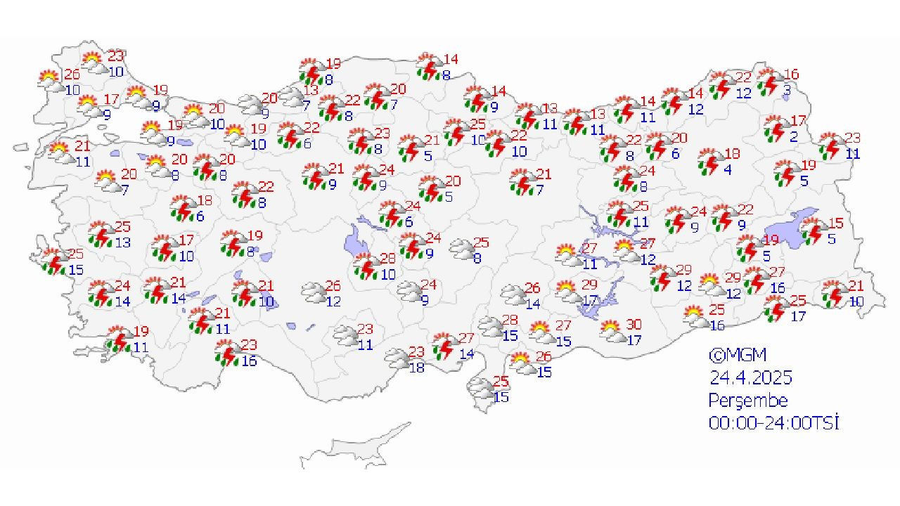 23 Nisan 2025 yurt genelinde yağış bekleniyor! İşte Ankara, İstanbul ve İzmir'de beklenen sıcaklıklar... - Sayfa 2