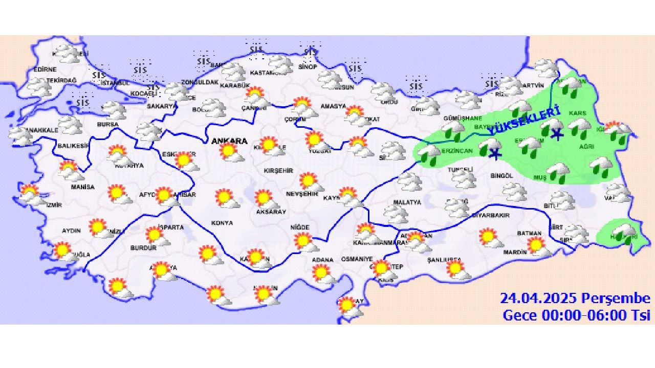 24 Nisan 2025 yurt geneli hava durumu! Deprem bölgesinde yağış bekleniyor mu? - Sayfa 2