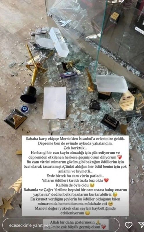 Şarkıcı Ece Seçkin depreme uykuda yakalandı! Ödülleri tuzla buz oldu - Sayfa 4