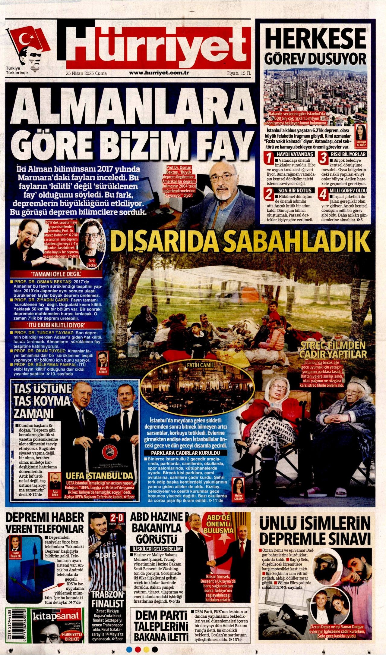 Almanlar Marmara'daki fayları inceledi! Daha büyük deprem meydana gelir mi? Uzmanlardan 'kilitli fay' uyarısı... - Sayfa 1