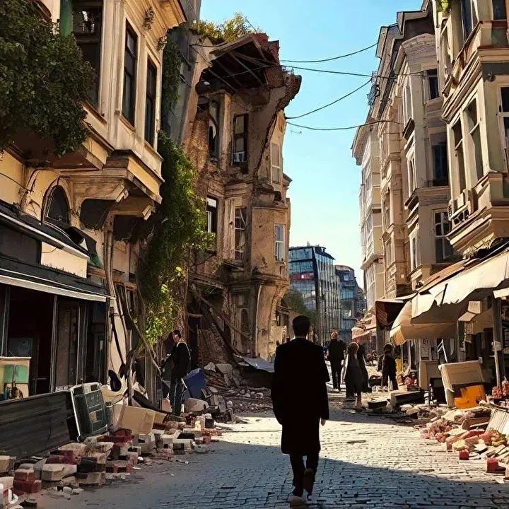 Yapay zekadan büyük İstanbul depremi: İşte dehşete düşüren görüntüler! - Sayfa 4