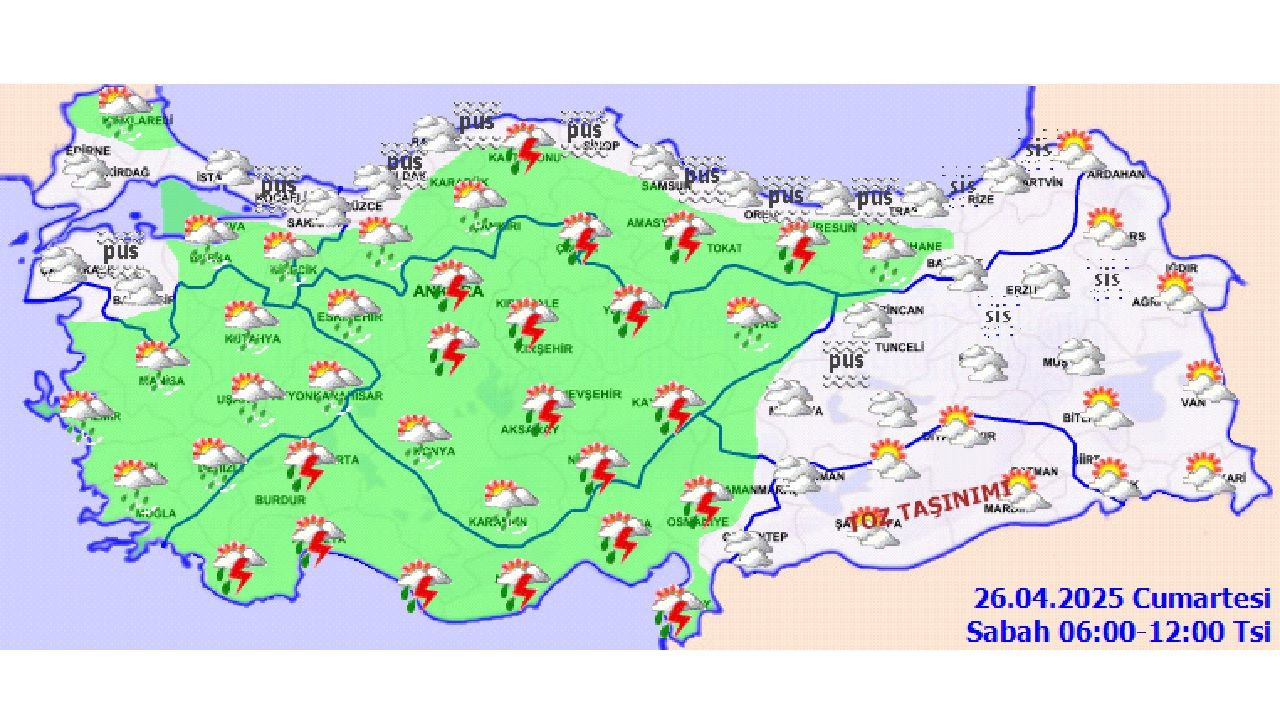 28 Nisan 2025 Türkiye geneli hava durumu raporu yayınlandı! Ankara, İzmir ve İstanbul'da beklenen sıcaklıklar... - Sayfa 3