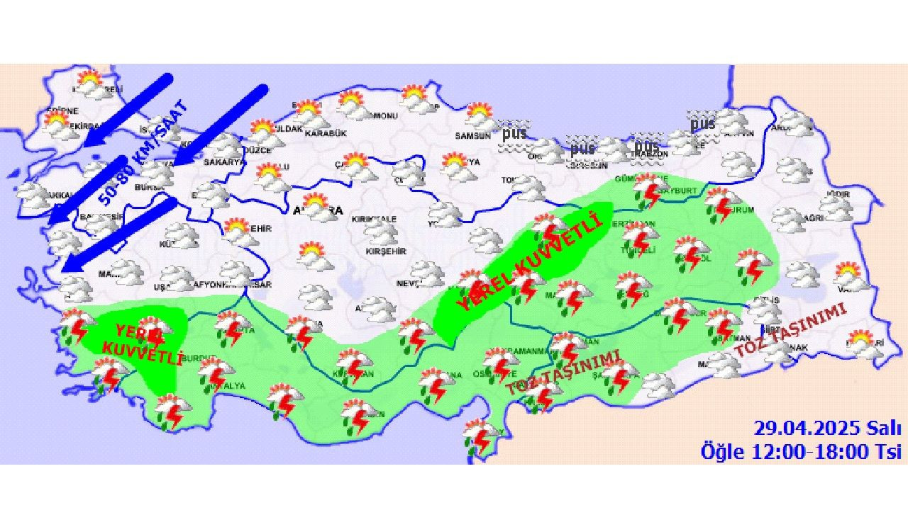 29 Nisan 2025 Meteoroloji'den rapor geldi! Yurt genelinde hava durumu nasıl olacak? - Sayfa 4