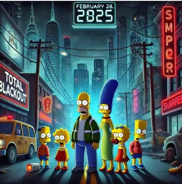 Avrupa karanlığa gömüldü: Simpsonlar'ın korkutan tahmini gündem oldu - Sayfa 4