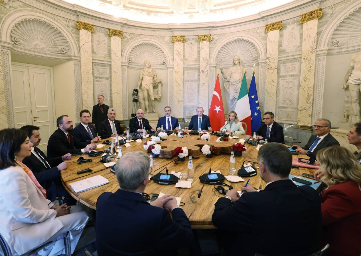 İtalya ile yakın işbirliği... Cumhurbaşkanı Erdoğan: Yeni ticaret hedefimizi 40 milyar dolar olarak belirledik - Sayfa 7