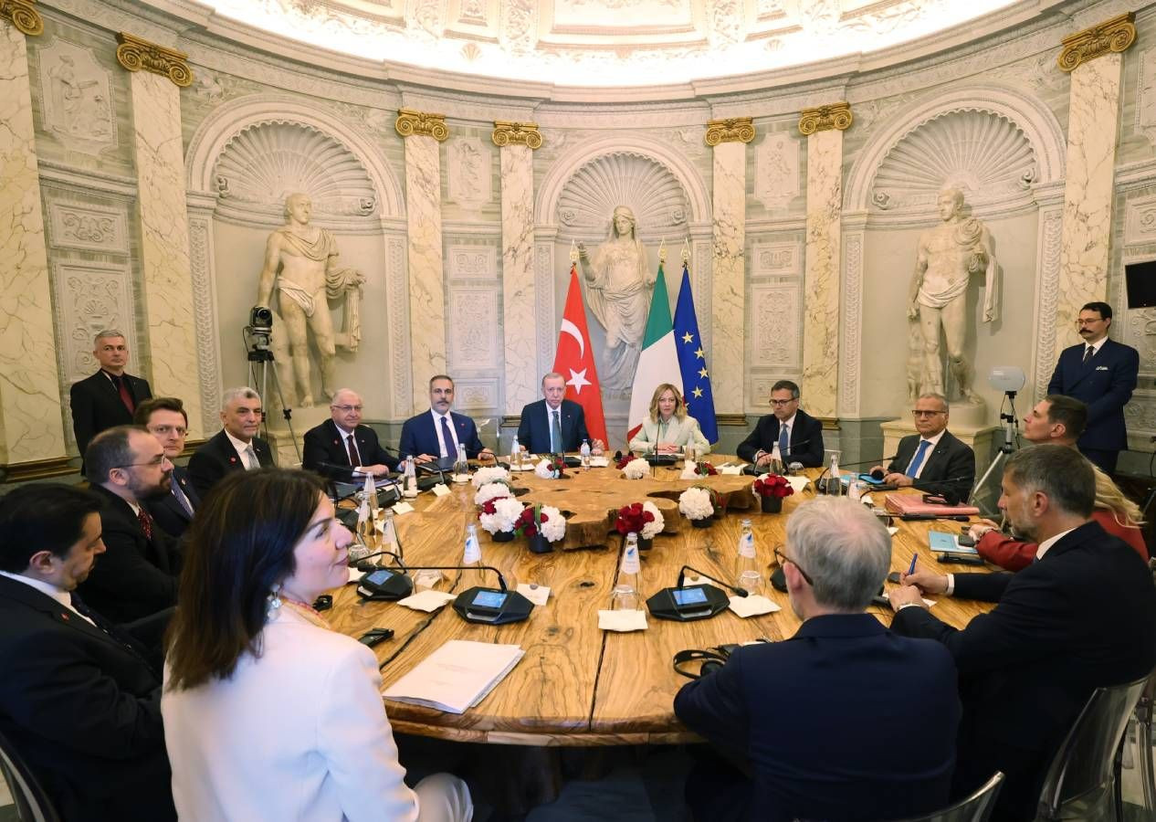 İtalya ile yakın işbirliği... Cumhurbaşkanı Erdoğan: Yeni ticaret hedefimizi 40 milyar dolar olarak belirledik - Sayfa 6