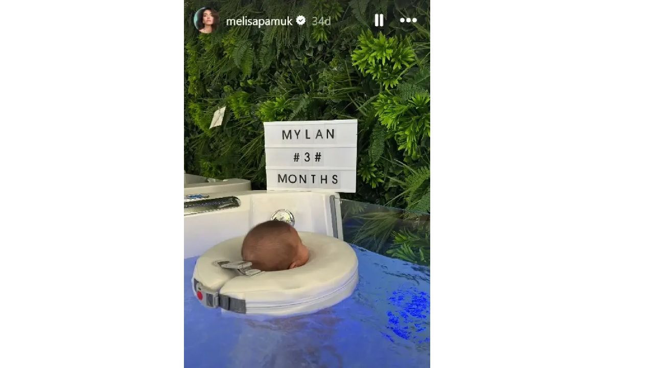 Melisa Aslı Pamuk ve Yusuf Yazıcı'nın bebeği Mylan 3 aylık oldu! İşte ilk kare... - Sayfa 5