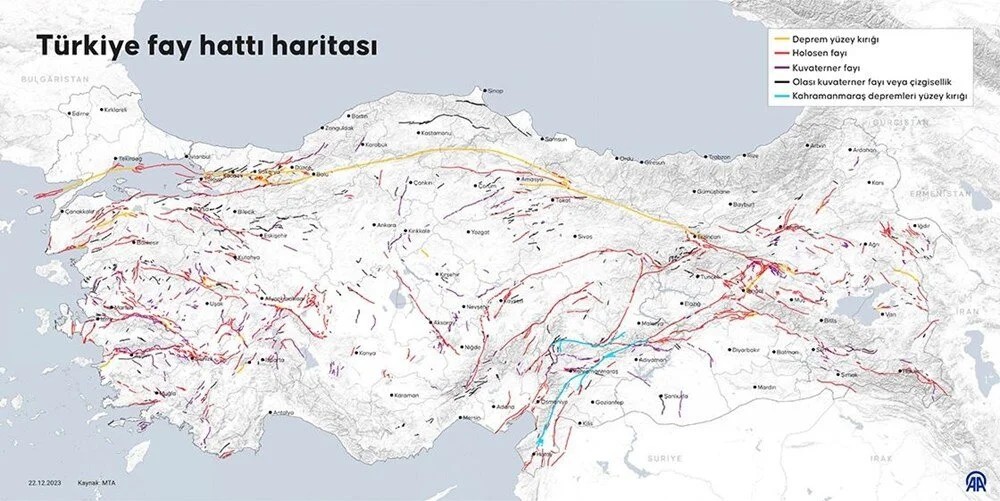 Evimin altından fay hattı geçiyor mu? İşte yenilenen diri fay haritası - Sayfa 4