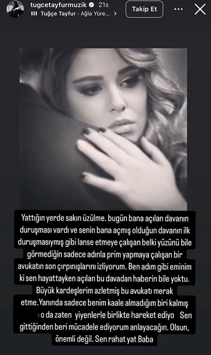 Miras krizi büyüyor! Tuğçe Tayfur, 'Gitti diye sahipsiz sanmayın' diyerek ateş püskürdü - Sayfa 4