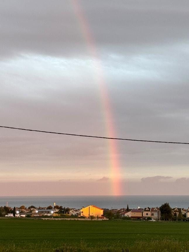 İstanbul’da gökkuşağı ve günbatımı görsel şölen yarattı - Sayfa 1