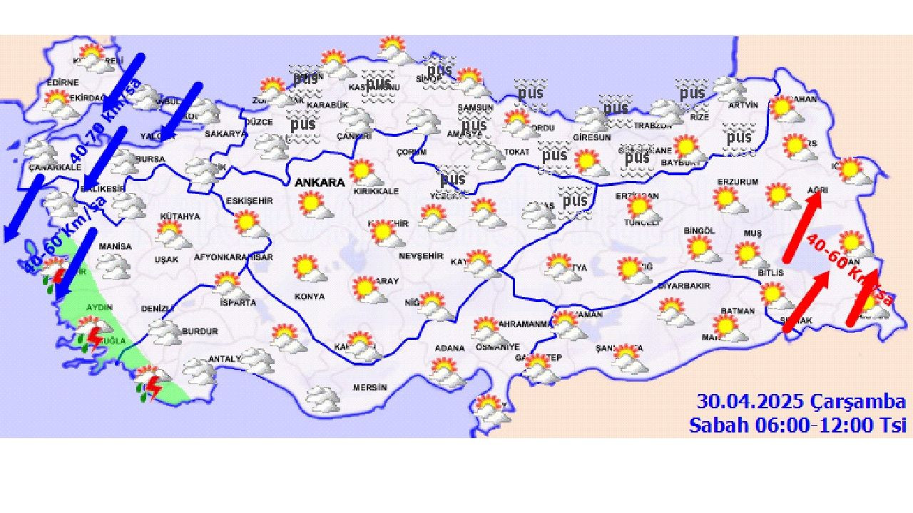 4 Mayıs 2025 hava durumu tahmin raporunu paylaştı! İşte il il hava durumu... - Sayfa 3