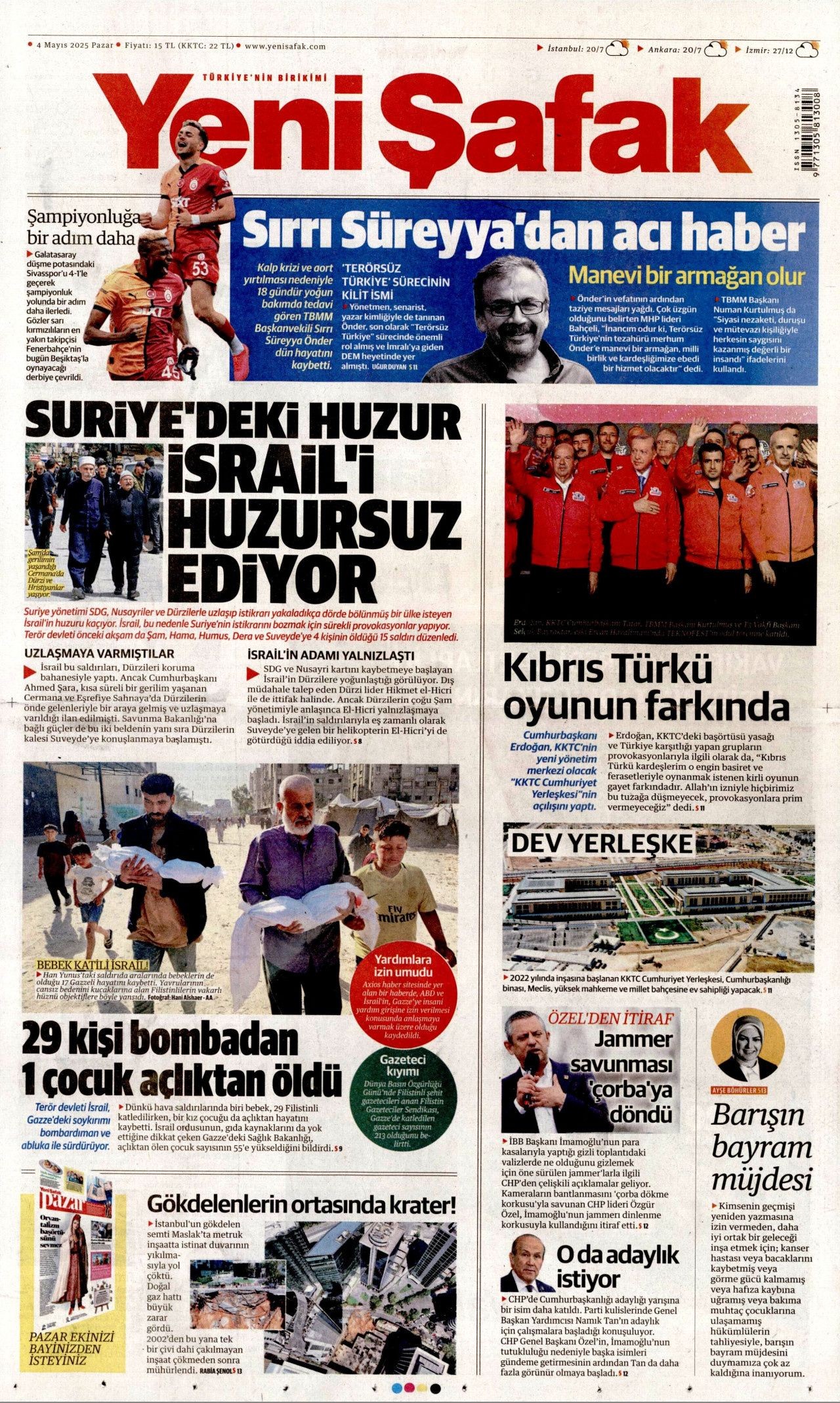 Cumhurbaşkanı Erdoğan'ın KKTC'deki tarihi sözleri gazete manşetlerinde - Sayfa 2