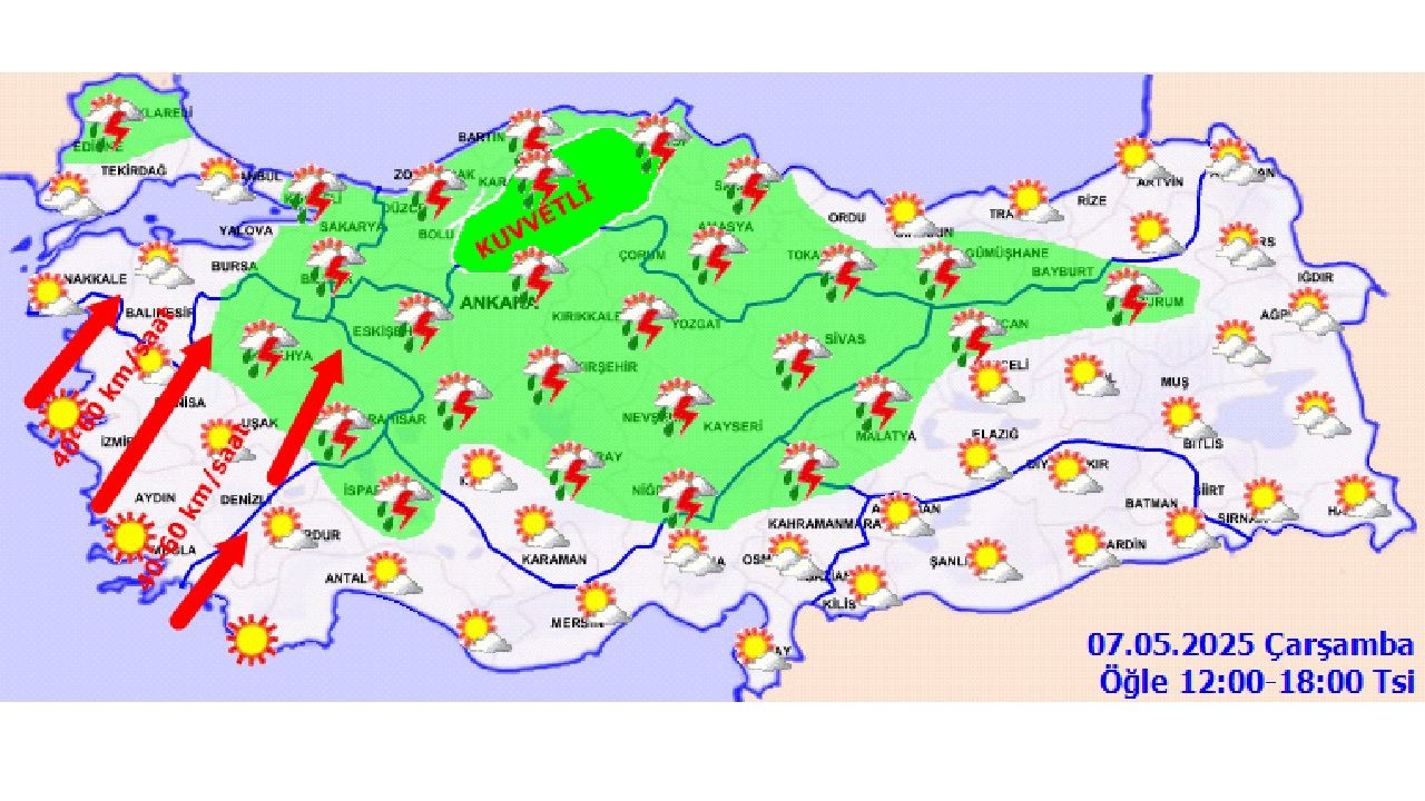 7 Mayıs 2025 ülke genelinde havalar ısınıyor! İşte il il beklenen hava durumu... - Sayfa 4