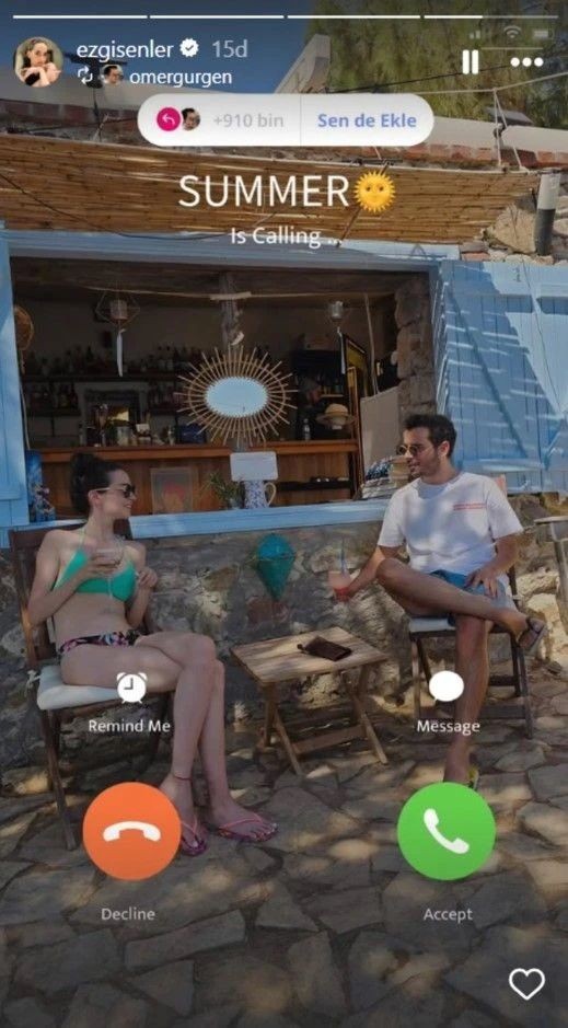 Ünlülerin bikinili 'Summer is calling' akımı sosyal medyayı salladı - Sayfa 1
