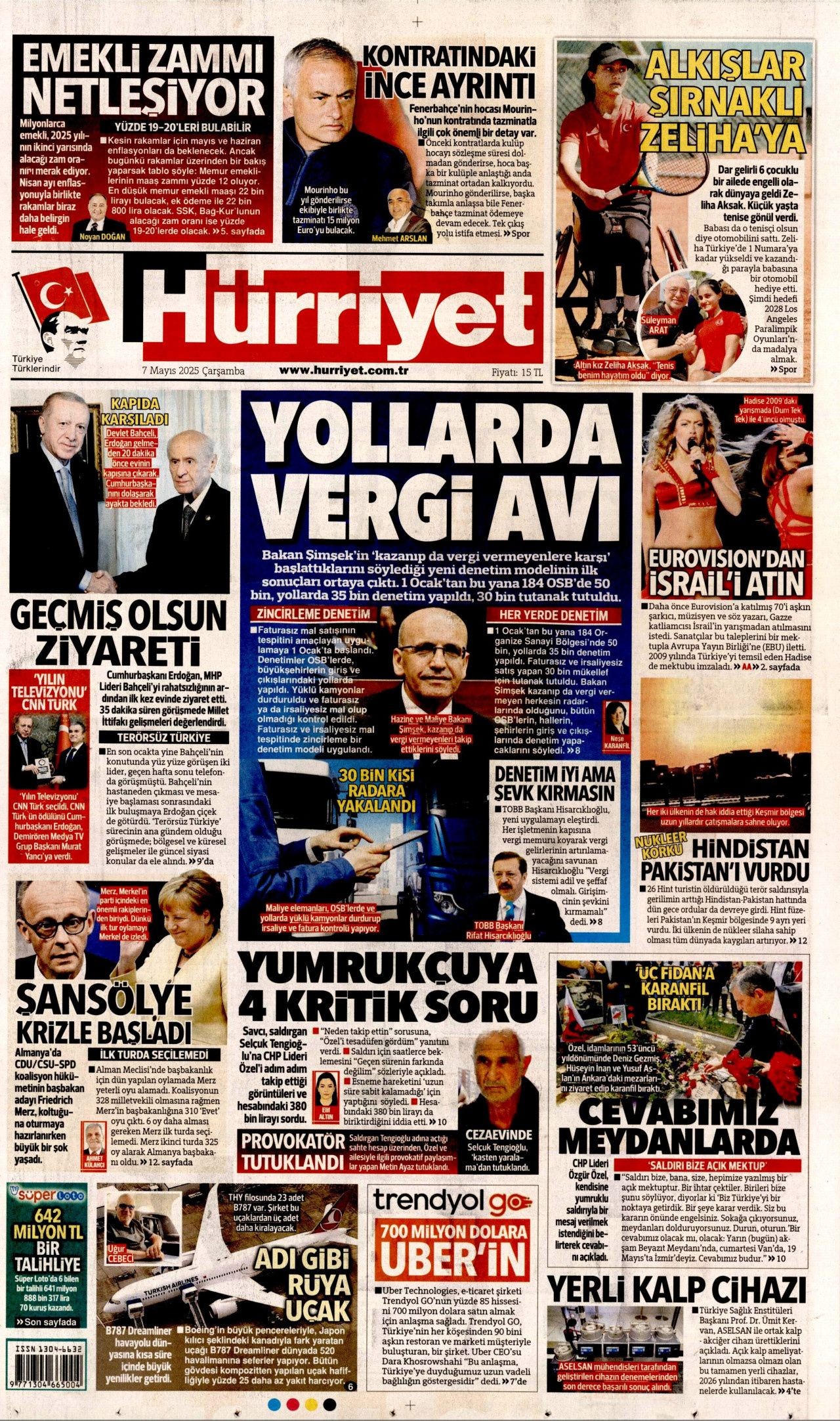 Yollarda vergi avı! Kazanıp da vergi vermeyenlere karşı yeni denetim modeli... - Sayfa 1