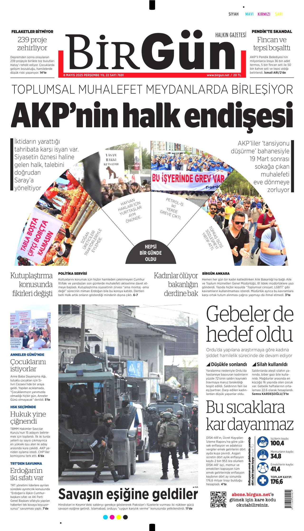 Hindistan-Pakistan gerilimi gazete manşetlerinde! 25 dakikalık nükleer kabus dünyanın yüreğini ağzına getirdi - Sayfa 13