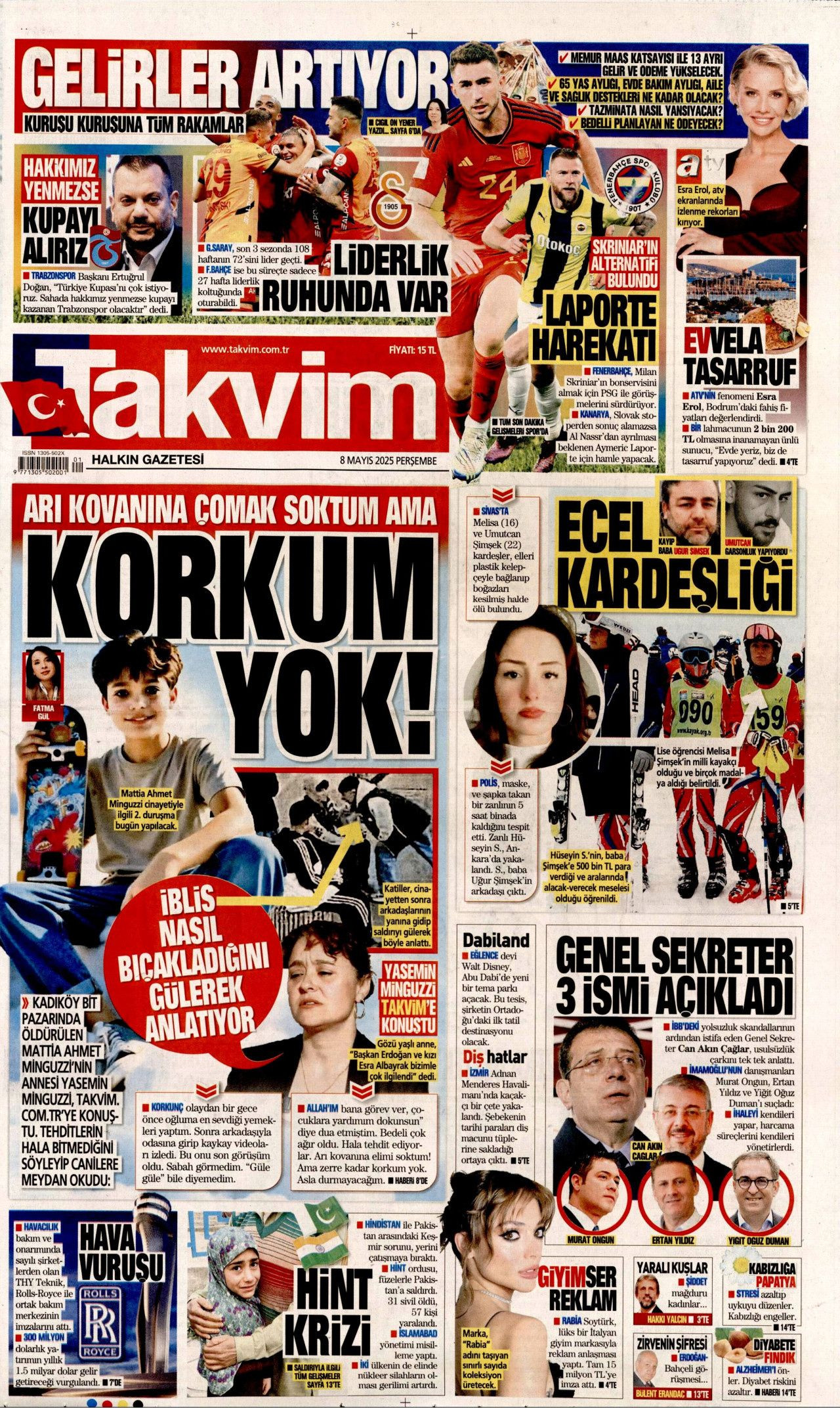 Hindistan-Pakistan gerilimi gazete manşetlerinde! 25 dakikalık nükleer kabus dünyanın yüreğini ağzına getirdi - Sayfa 15