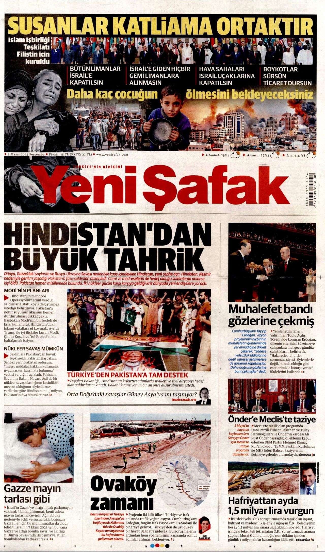 Hindistan-Pakistan gerilimi gazete manşetlerinde! 25 dakikalık nükleer kabus dünyanın yüreğini ağzına getirdi - Sayfa 2