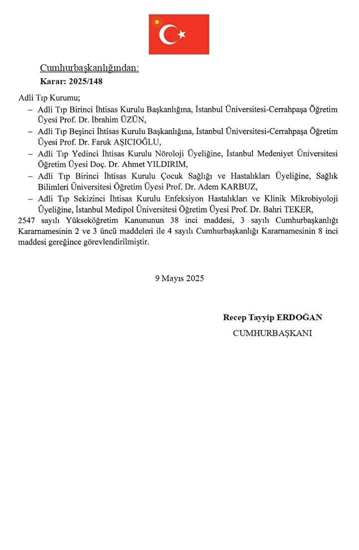 Yeni Zelanda ve Tayland’a yeni büyükelçi! Önemli atamalar Resmi Gazete’de! - Sayfa 3