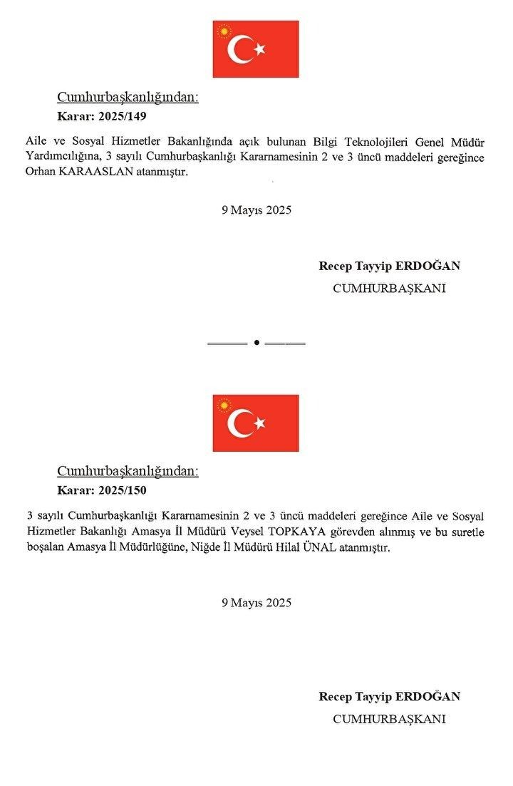 Yeni Zelanda ve Tayland’a yeni büyükelçi! Önemli atamalar Resmi Gazete’de! - Sayfa 4