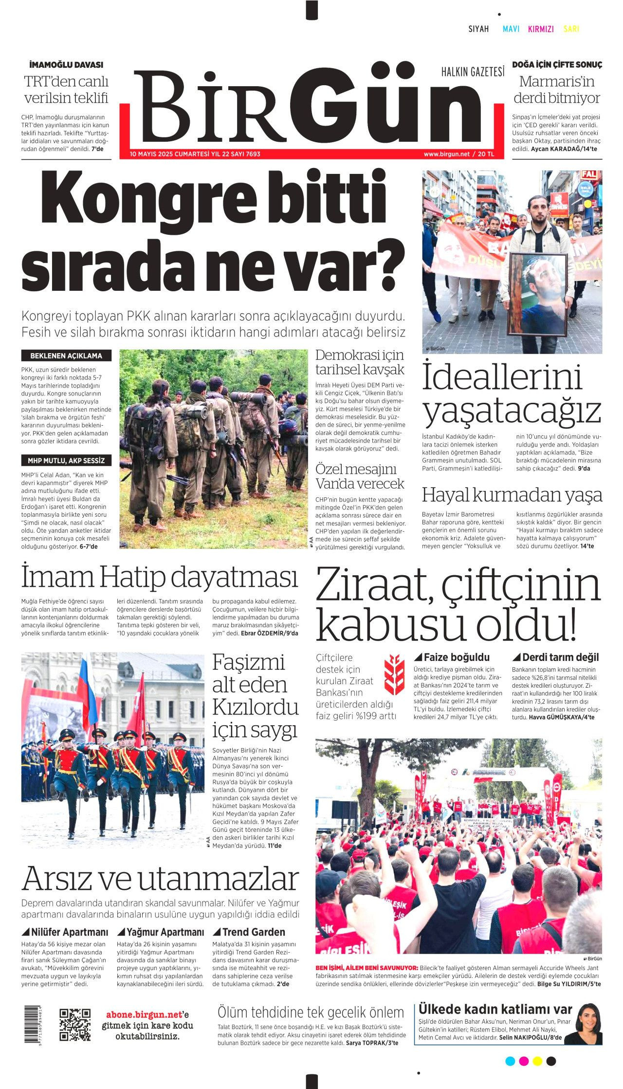 50 yıllık kanlı dönemin sonu manşetlerde! PKK silah bırakıyor - Sayfa 23